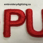3D puff embroidery Canada