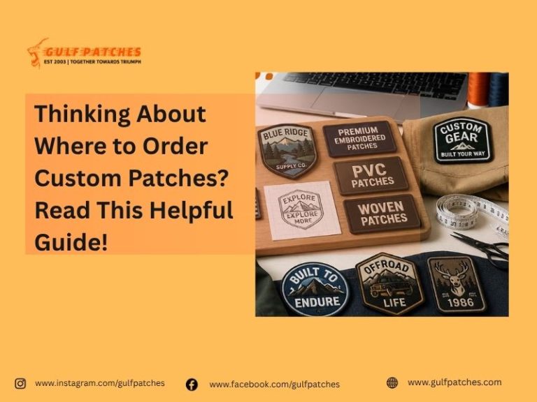 Custom patches Dubai